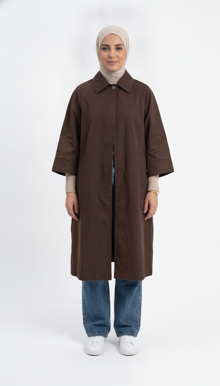 Trench Oversize Fendu
