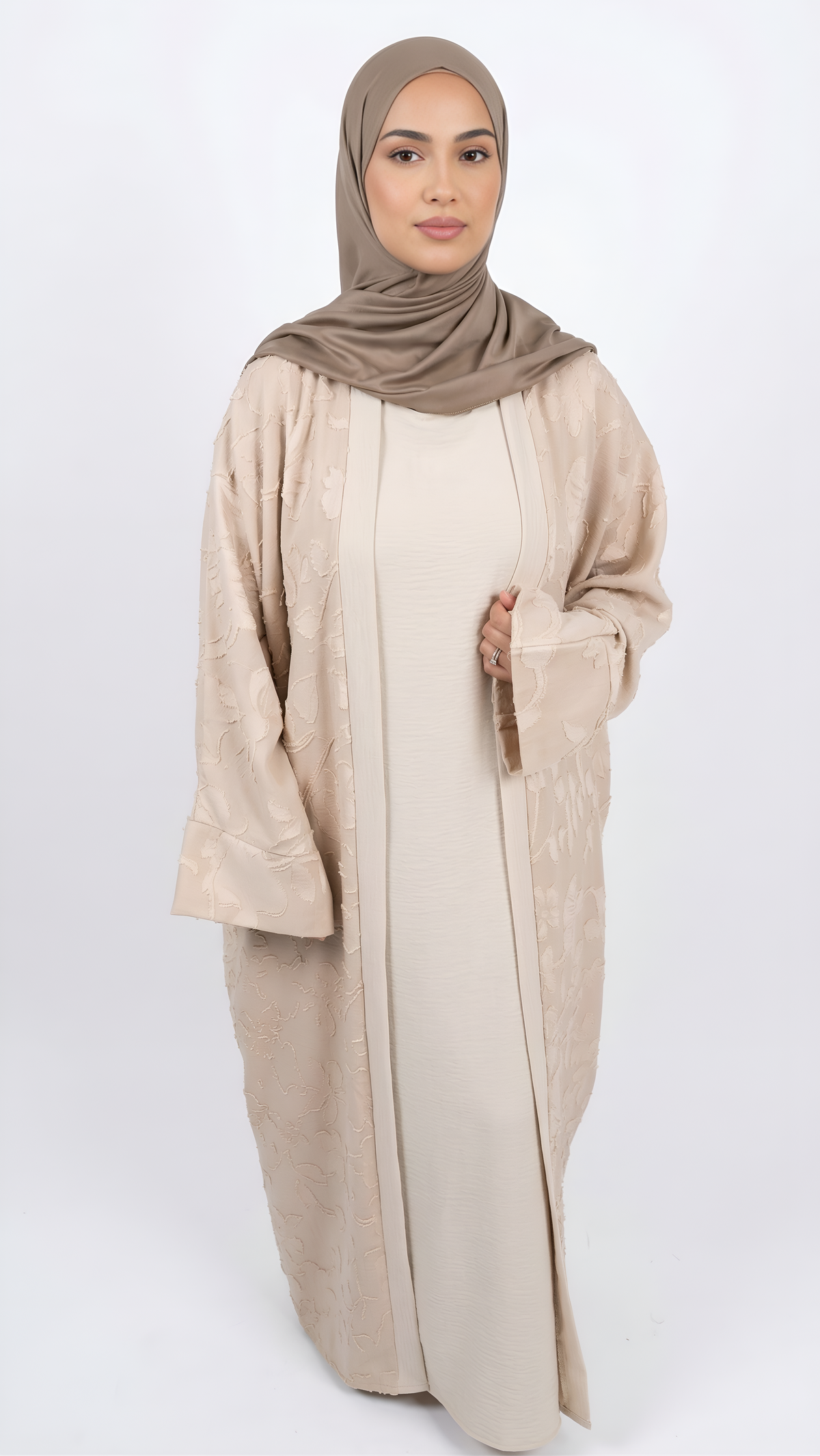 Kimono set beige