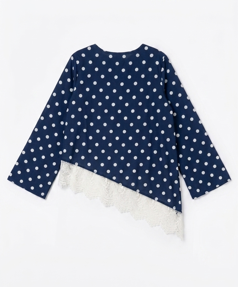 Tunique Bleu à pois