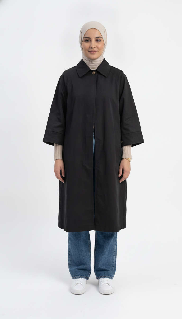 Trench Oversize Fendu