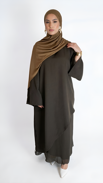 Ensemble Jupe Marron