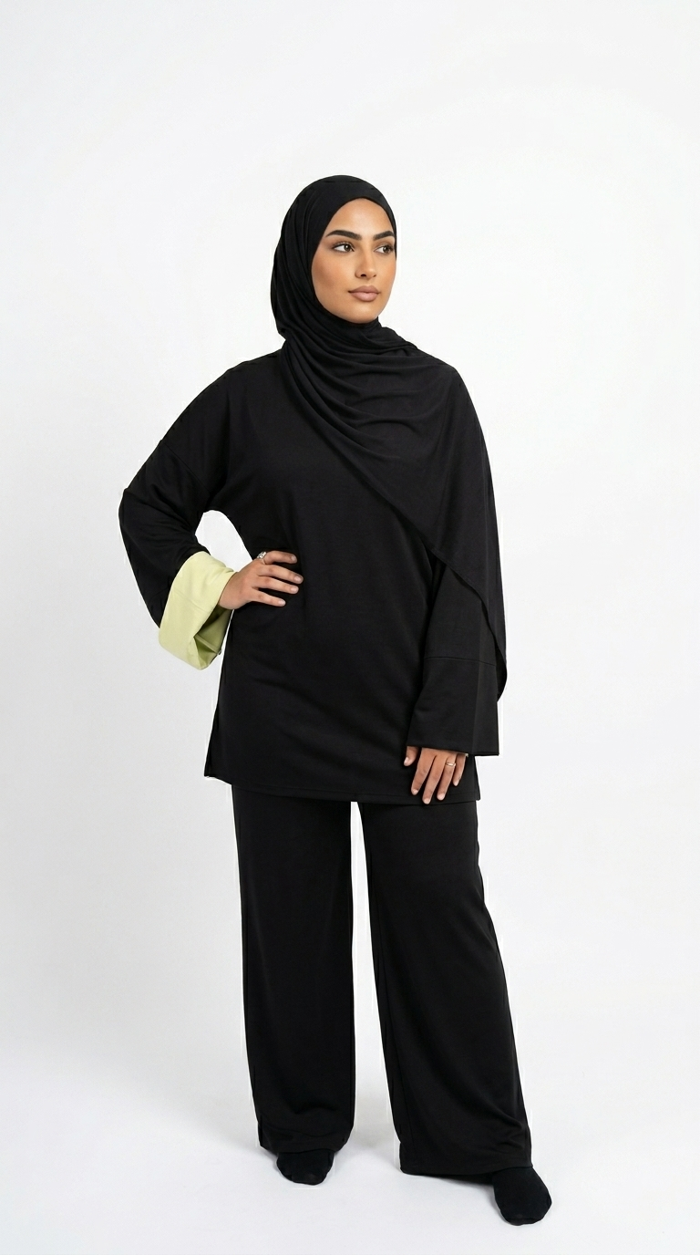Ensemble Burkini Deux Pièces Oversize