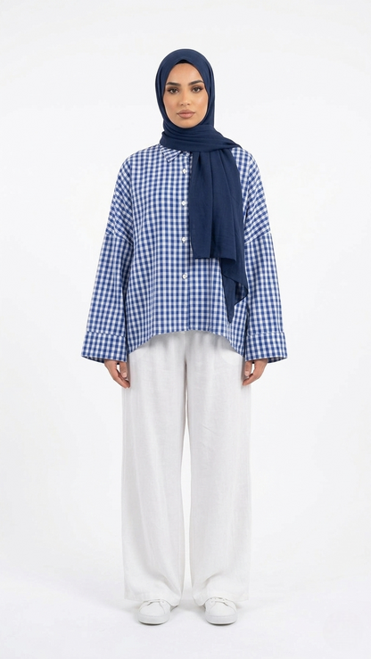 Chemise Vichy Oversize