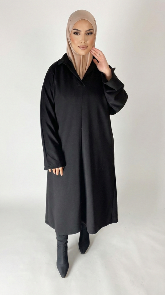 robe pull noire