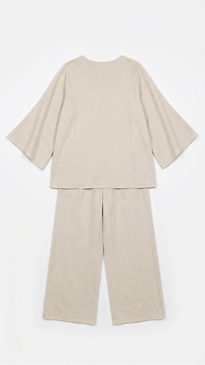 Ensemble Nur Blanc cassé