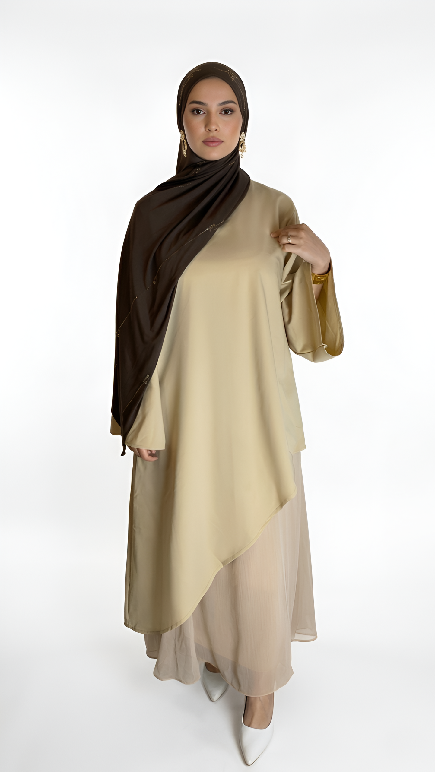 Ensemble Jupe Beige
