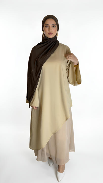 Ensemble Jupe Beige