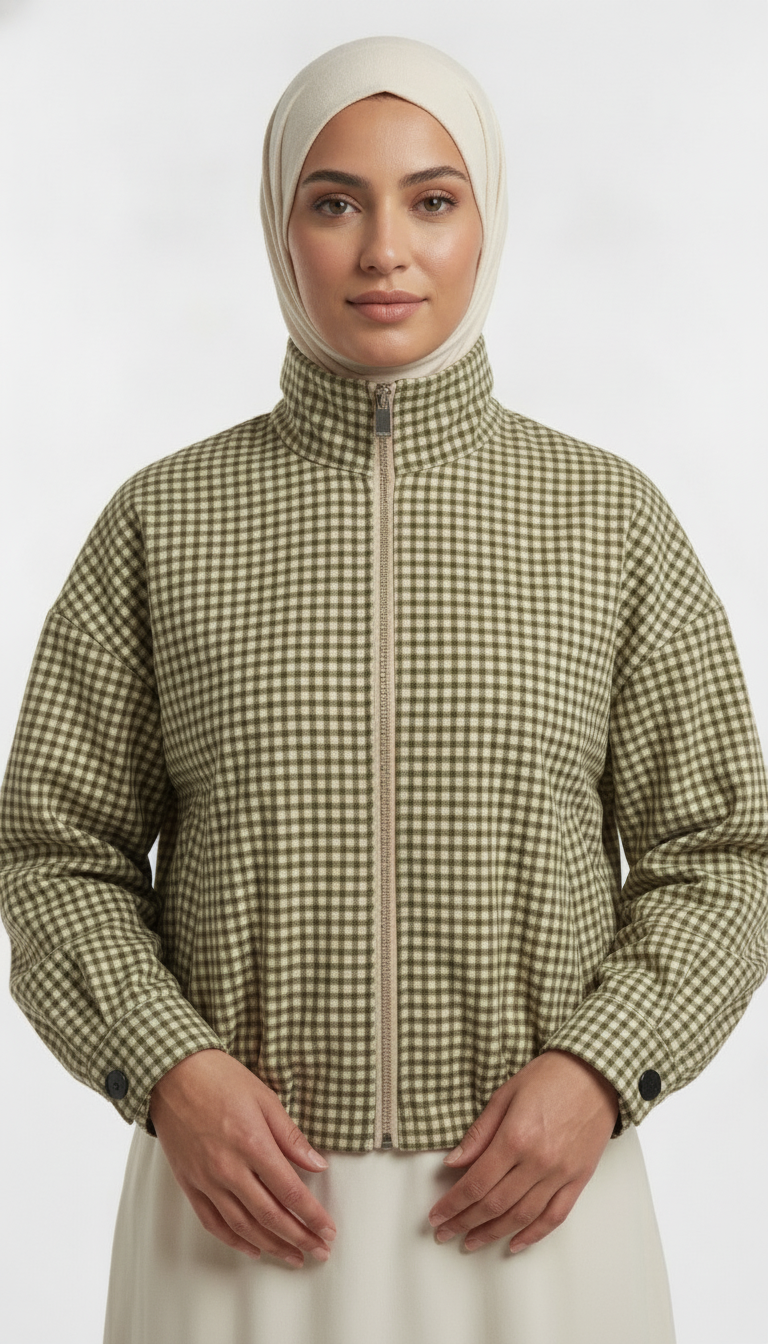 Bomber Carreaux Vichy