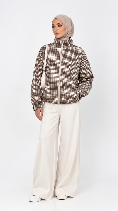 Bomber Carreaux Vichy