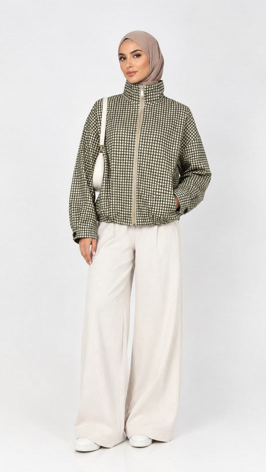 Bomber Carreaux Vichy
