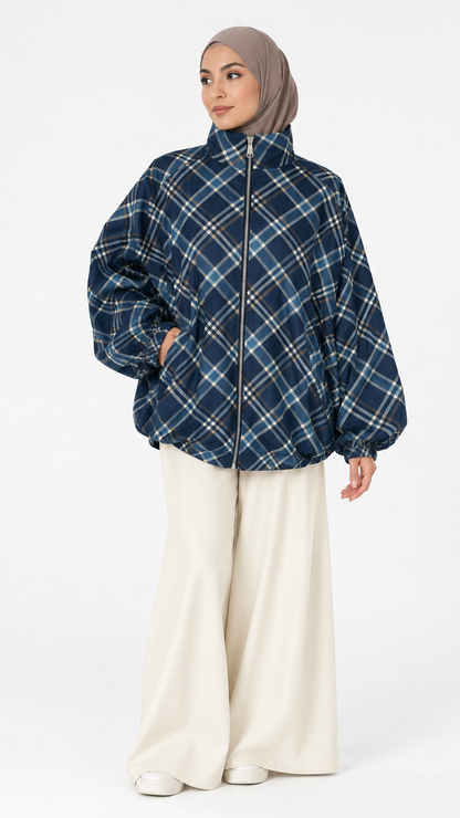 Bomber Grand Carreau