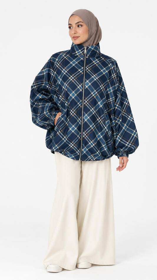 Bomber Grand Carreau