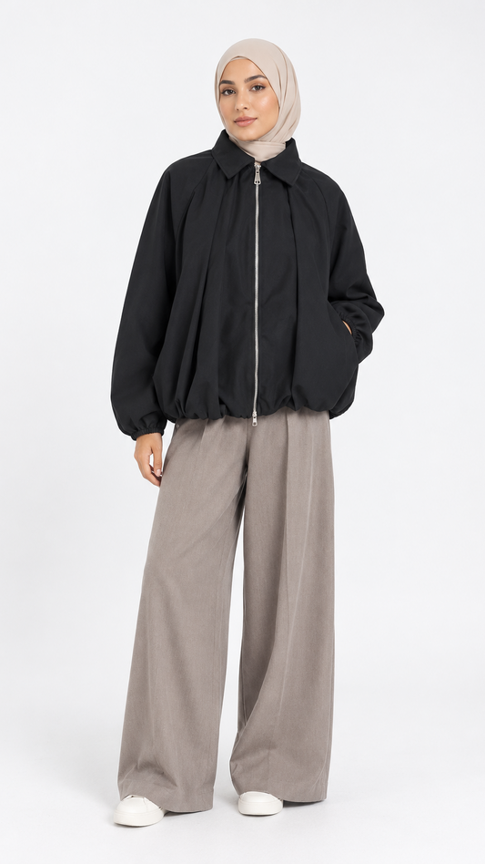 Bomber Oversize Noir