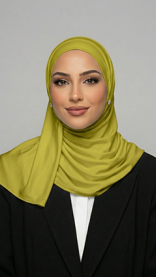 Hijab Jersey Liquid Vert Olive