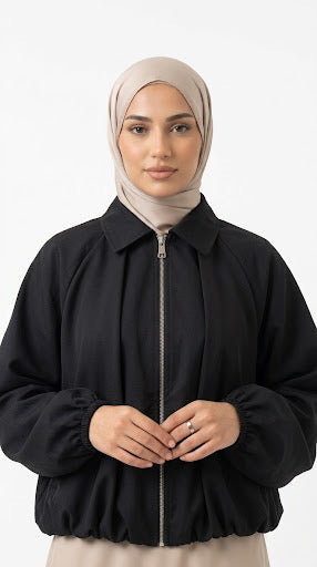 Bomber Oversize Noir