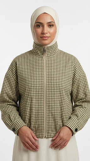 Bomber Carreaux Vichy