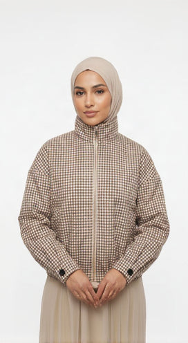 Bomber Carreaux Vichy