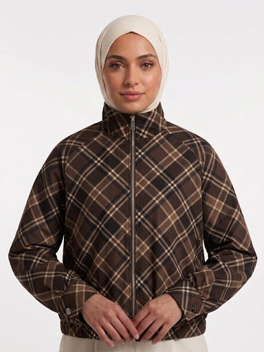 Bomber Grand Carreau
