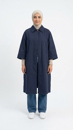 Trench Oversize Fendu