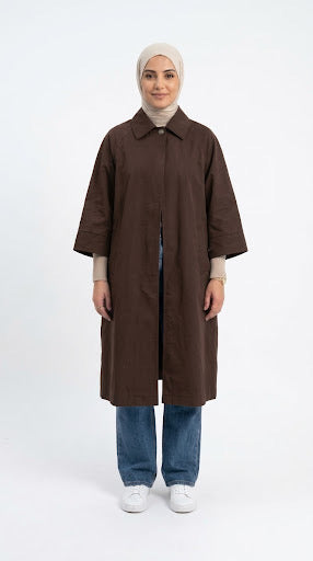 Trench Oversize Fendu