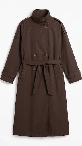 Trench Col Montant