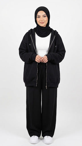 Sweat à Zip Oversize