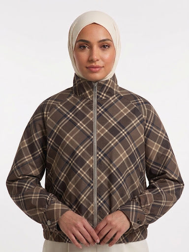 Bomber Grand Carreau