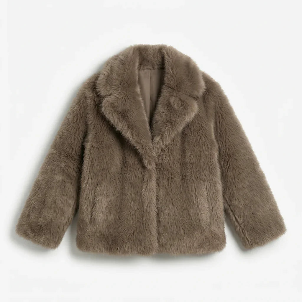 manteau fausse fourrure