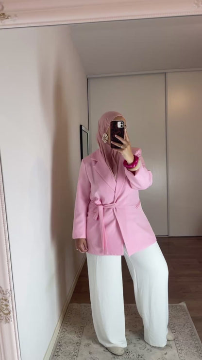 Blazer Ceinturé
