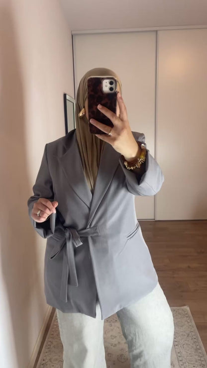 Blazer Ceinturé