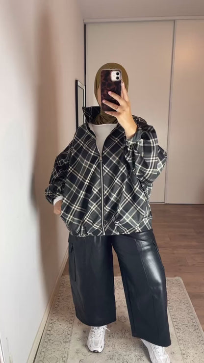 Bomber Grand Carreau