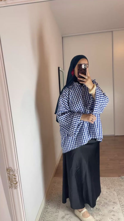 Chemise Vichy Oversize