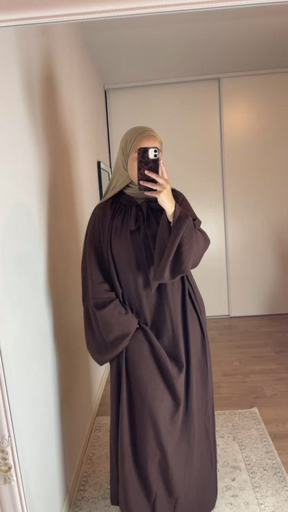 Robe Longue Nœud Lavallière