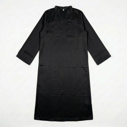Abaya Satinée Noire